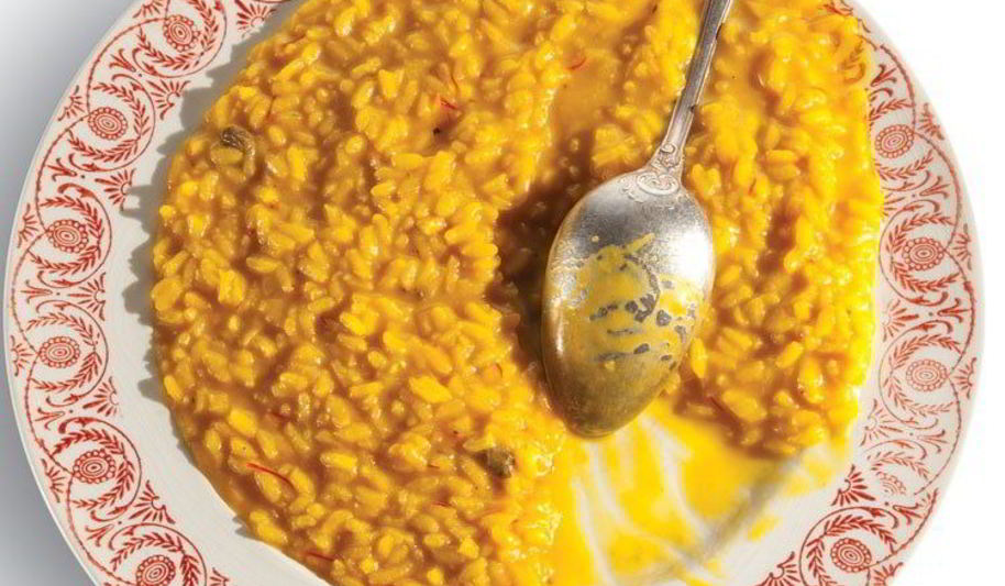 Рецепт ризотто по-милански с шафраном