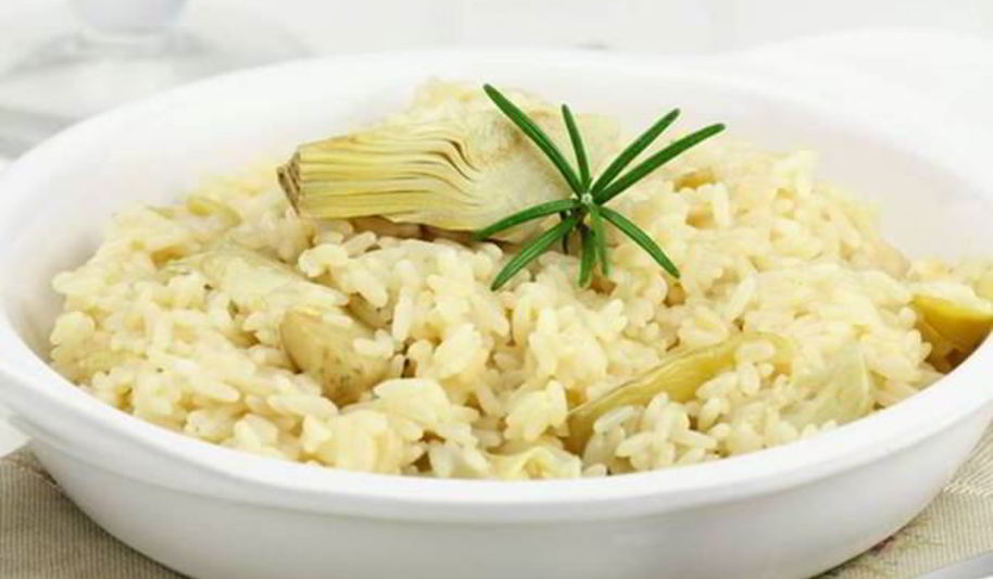 Рецепт ризотто с артишоками и оливками