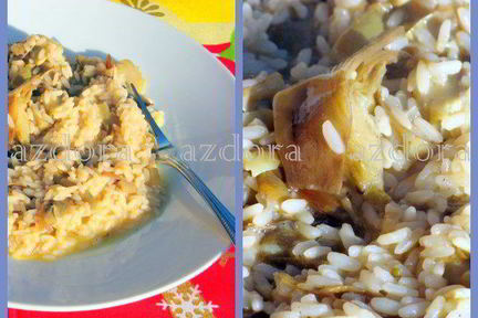Ризотто с артишоками