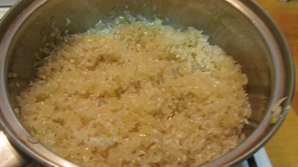 ШАГ 5. ризотто с белыми грибами со сливками