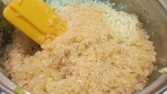 ШАГ 6. ризотто с белыми грибами со сливками
