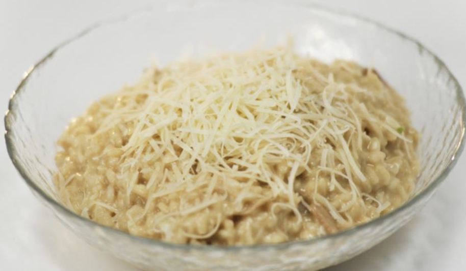 Рецепт ризотто с белыми грибами