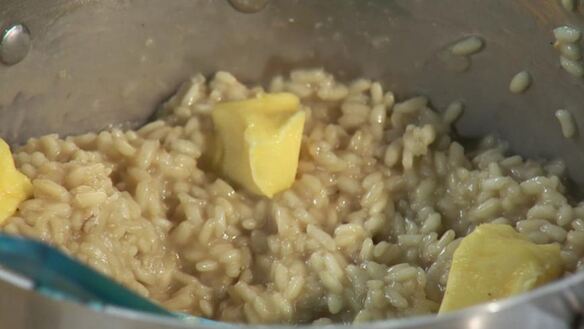 ШАГ 3. ризотто с белыми грибами