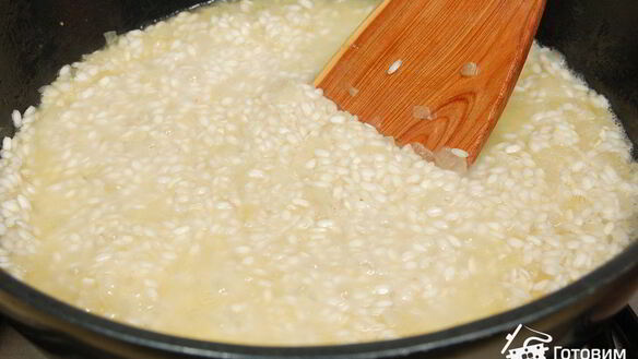 ШАГ 5. ризотто с форелью