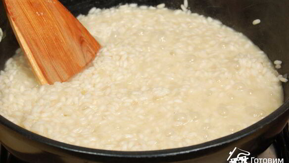 ШАГ 6. ризотто с форелью