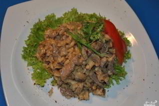 Ризотто с говядиной