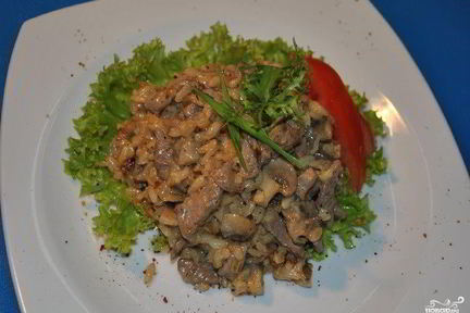 Ризотто с говядиной