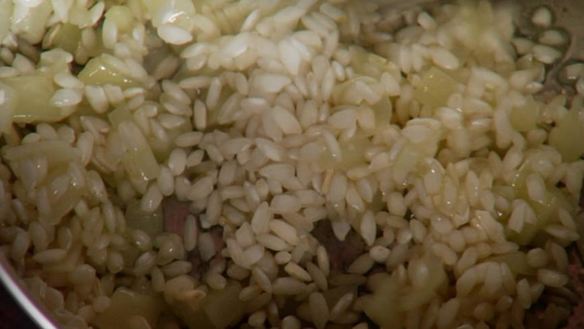 ШАГ 2. ризотто с гребешками