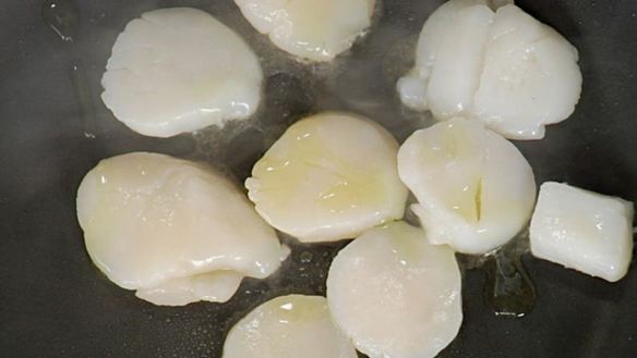 ШАГ 4. ризотто с гребешками