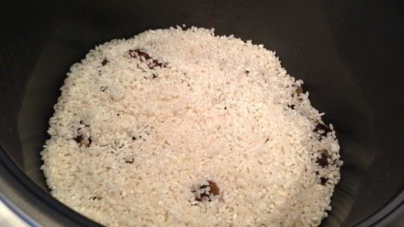 ШАГ 3. ризотто с грибами в мультиварке