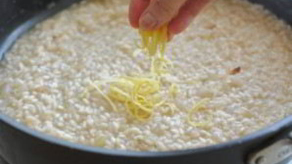 ШАГ 4. ризотто с кабачками и помидорами