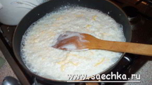 ШАГ 3. ризотто с крабами