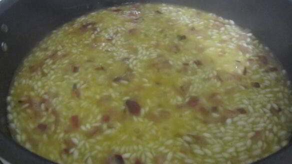 ШАГ 5. ризотто с креветками