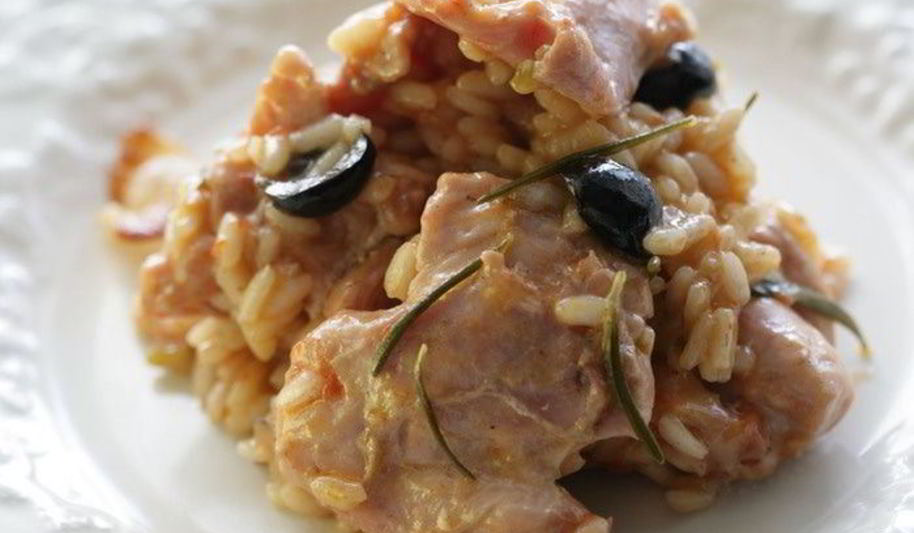 Рецепт ризотто с кроликома