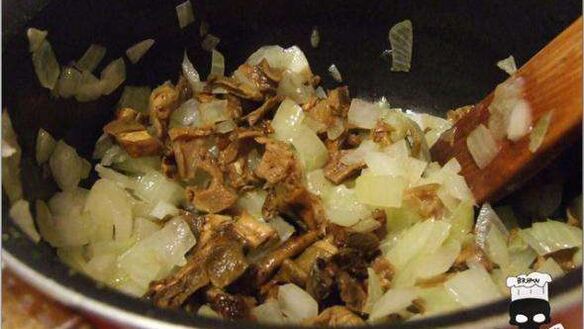 ШАГ 24. ризотто с куриной печенью