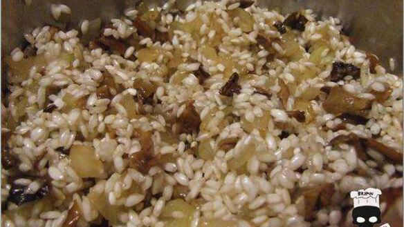 ШАГ 27. ризотто с куриной печенью