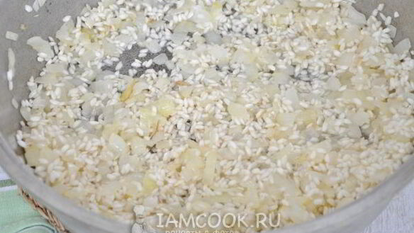 ШАГ 6. ризотто с курицей и пармезаном