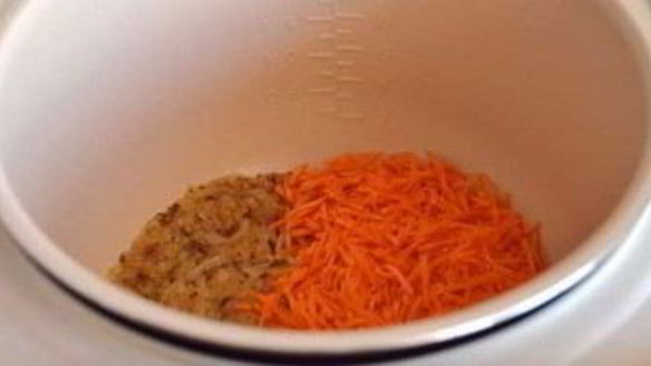 ШАГ 3. ризотто с курицей в мультиварке