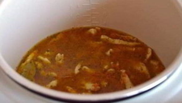 ШАГ 5. ризотто с курицей в мультиварке