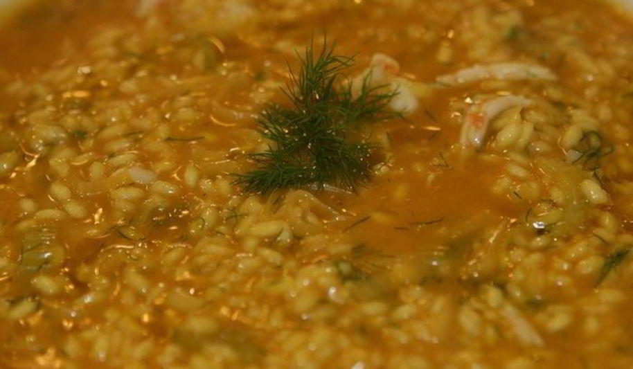 Рецепт ризотто с лангустинами