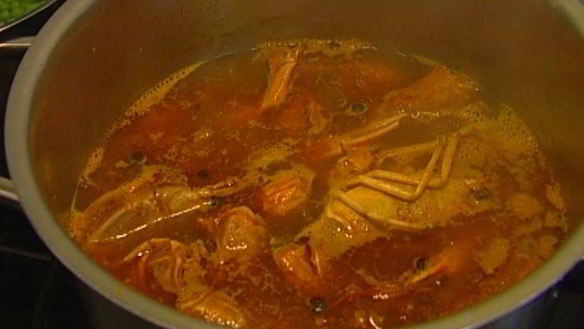 ШАГ 3. ризотто с лангустинами