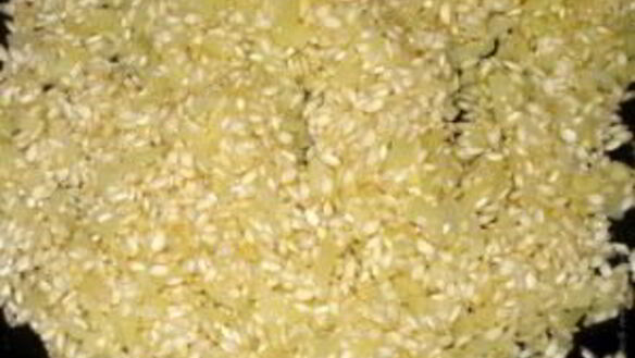 ШАГ 2. ризотто с мидиями