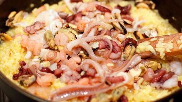 ШАГ 5. ризотто с морепродуктами
