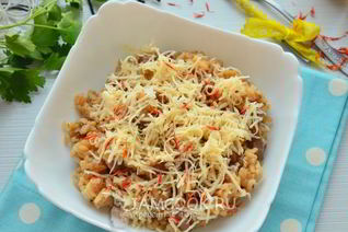 Ризотто с мясом