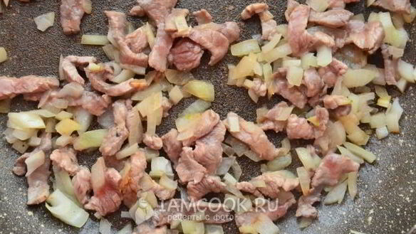 ШАГ 4. ризотто с мясом