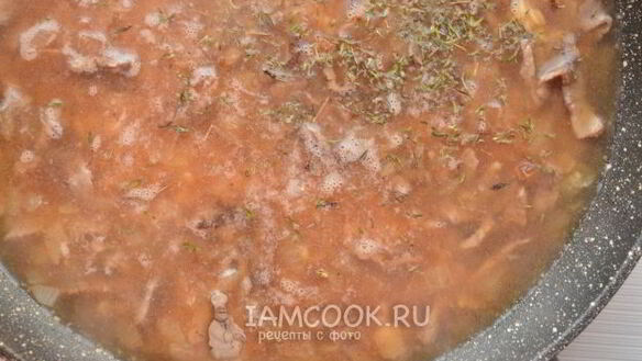 ШАГ 6. ризотто с мясом