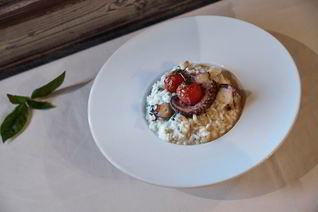 Ризотто с осьминогом