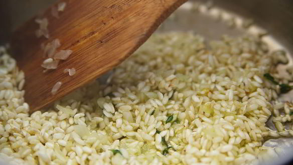 ШАГ 13. ризотто с осьминогом