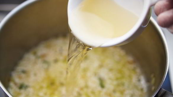 ШАГ 14. ризотто с осьминогом