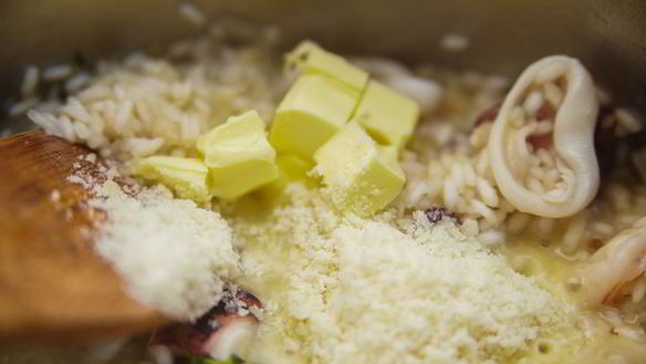 ШАГ 21. ризотто с осьминогом