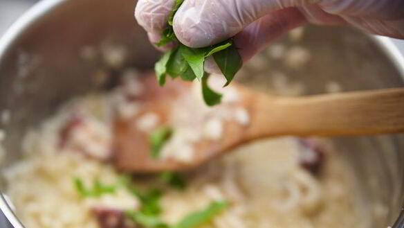 ШАГ 22. ризотто с осьминогом