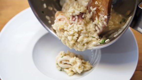 ШАГ 23. ризотто с осьминогом