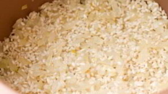 ШАГ 4. ризотто с рисом арборио в мультиварке