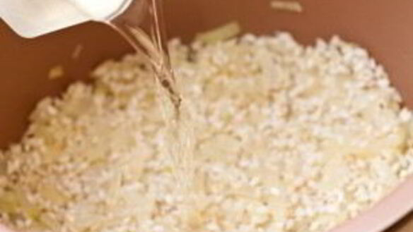 ШАГ 5. ризотто с рисом арборио в мультиварке