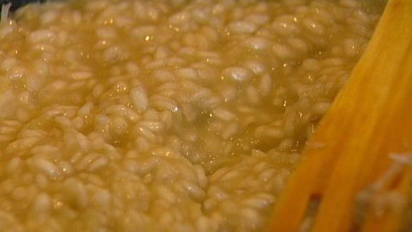 ШАГ 9. ризотто с сельдереем, ветчиной и пармезаном