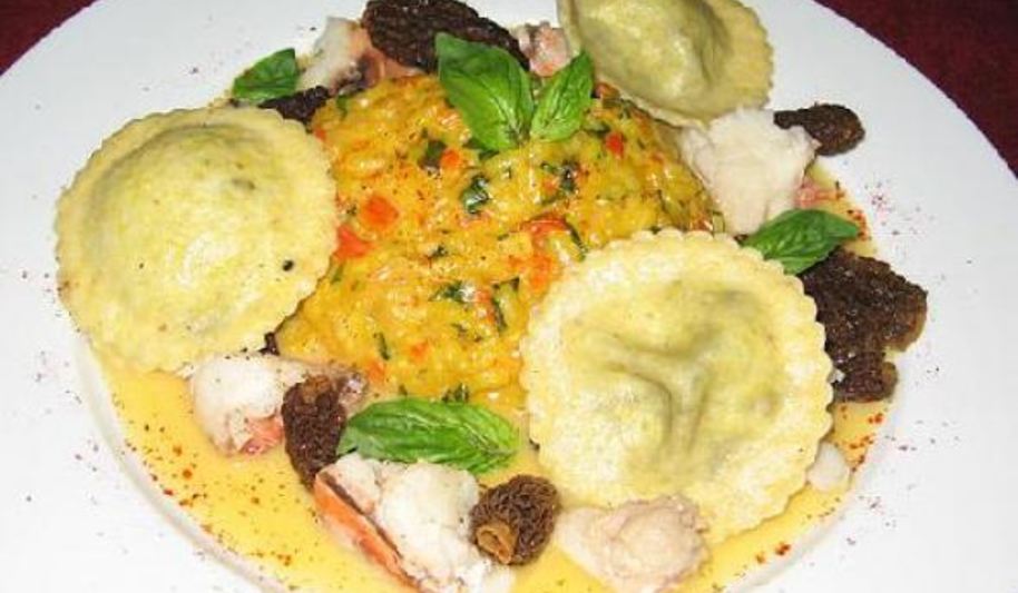 Рецепт ризотто с шафраном и лимоном