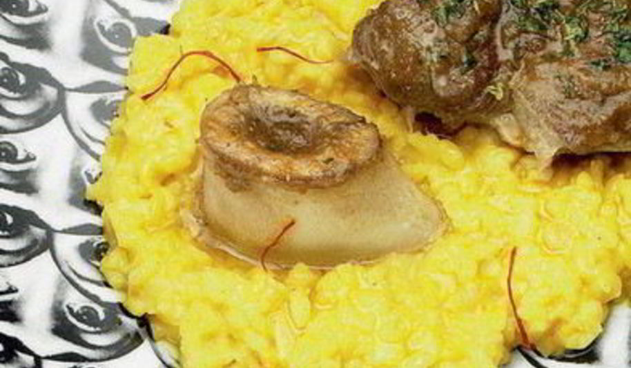Рецепт ризотто с шафраном и оссобуко