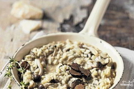 Ризотто с трюфелем