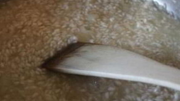 ШАГ 3. ризотто с цуккини и сквошем