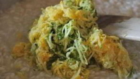 ШАГ 4. ризотто с цуккини и сквошем