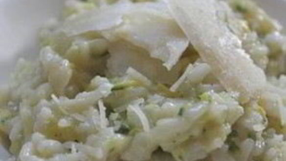 ШАГ 7. ризотто с цуккини и сквошем