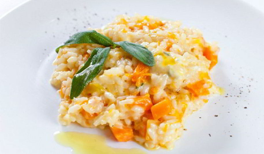 Рецепт ризотто с тыквой и горгонзолой