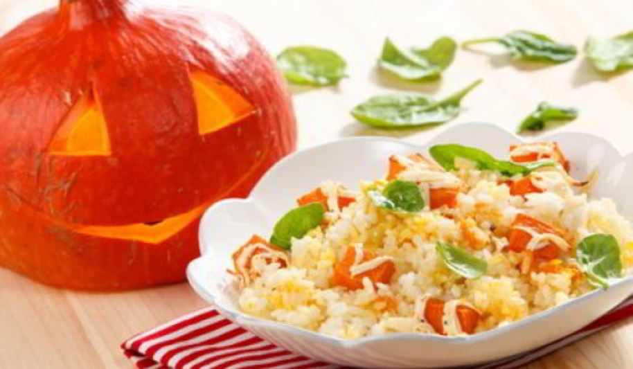 Рецепт ризотто с тыквой и сыром
