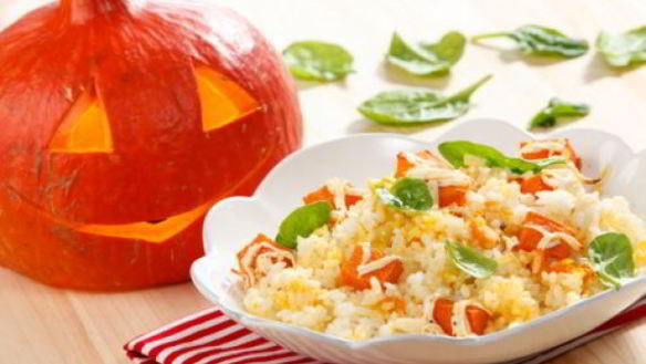 ШАГ 3. ризотто с тыквой и сыром