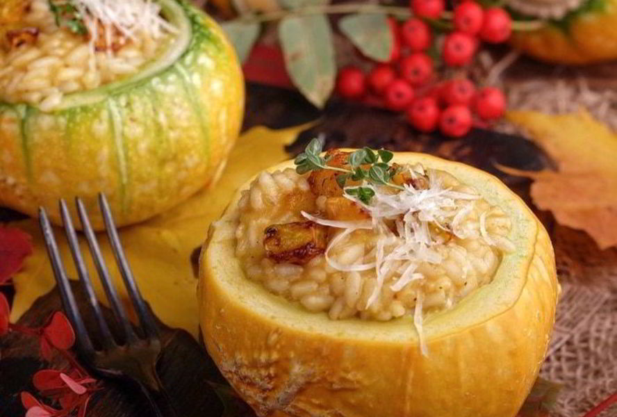 Ризотто с тыквой