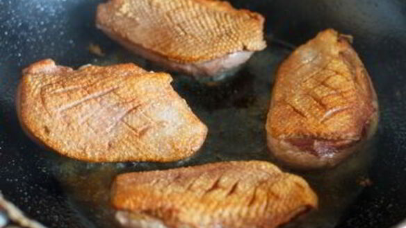 ШАГ 13. ризотто с уткой и молодым горошком